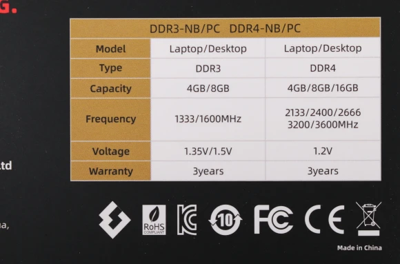 Память DDR3L 8GB 1600MHz Kingspec KS1600D3P13508G RTL PC3-12800 CL11 DIMM 240-pin 1.35В dual rank Ret