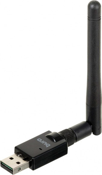 Адаптер USB Buro BU-BT50C BT5.0+EDR class 1 100м черный Адаптер USB Buro BU-BT50C BT5.0+EDR class 1 100м черный