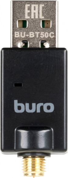 Адаптер USB Buro BU-BT50C BT5.0+EDR class 1 100м черный Адаптер USB Buro BU-BT50C BT5.0+EDR class 1 100м черный
