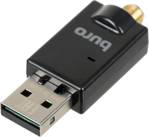 Адаптер USB Buro BU-BT50C BT5.0+EDR class 1 100м черный Адаптер USB Buro BU-BT50C BT5.0+EDR class 1 100м черный