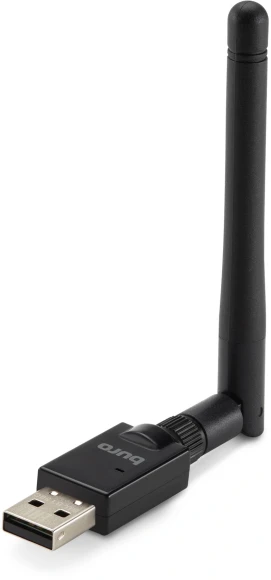 Адаптер USB Buro BU-BT50C BT5.0+EDR class 1 100м черный Адаптер USB Buro BU-BT50C BT5.0+EDR class 1 100м черный