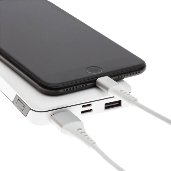 Кабель Cactus CS-LG.USB.A-1.2 USB (m)-Lightning (m) 1.2м белый блистер