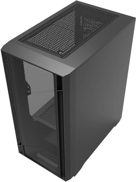 Корпус Bloody CC-124 черный без БП mATX 8x120mm 2xUSB2.0 1xUSB3.0 audio bott PSU