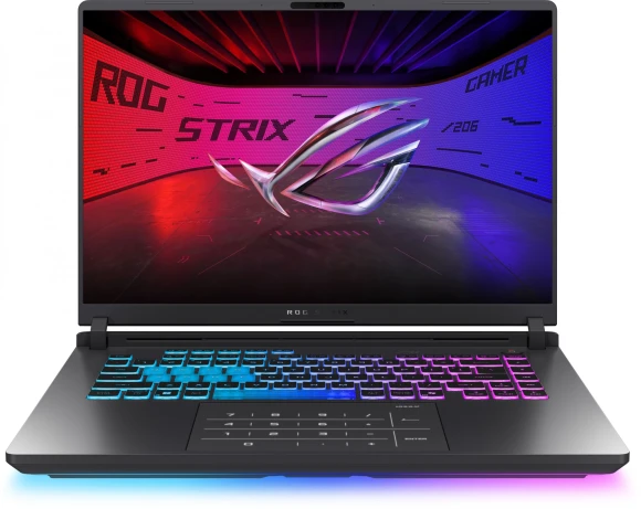 Ноутбук Asus ROG Strix G16 G615JM-RV038 Core i5 13450HX 16Gb SSD512Gb NVIDIA GeForce RTX 5060 для ноутбуков 8Gb 16" IPS FHD+ (1920x1200) без ОС grey WiFi BT Cam (90NR0N61-M001C0)