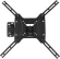 Кронштейн для телевизора Kromax OPTIMA-403 черный 15"-55" макс.25кг настенный поворот и наклон