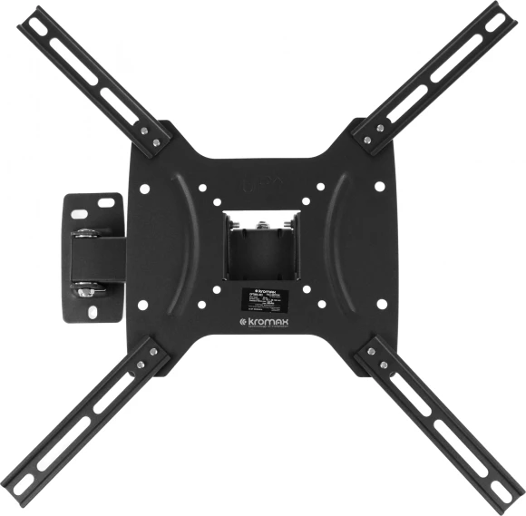 Кронштейн для телевизора Kromax OPTIMA-403 черный 15"-55" макс.25кг настенный поворот и наклон