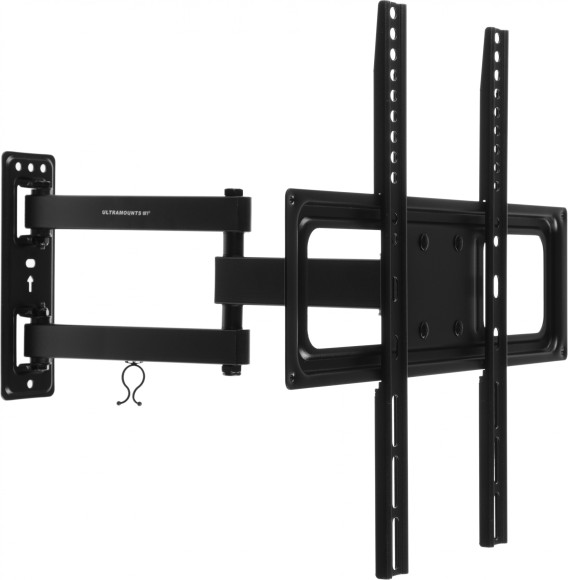Кронштейн для телевизора Ultramounts UM872 черный 32"-55" макс.35кг настенный поворотно-выдвижной и наклонный Кронштейн для телевизора Ultramounts UM872 черный 32"-55" макс.35кг настенный поворотно-выдвижной и наклонный