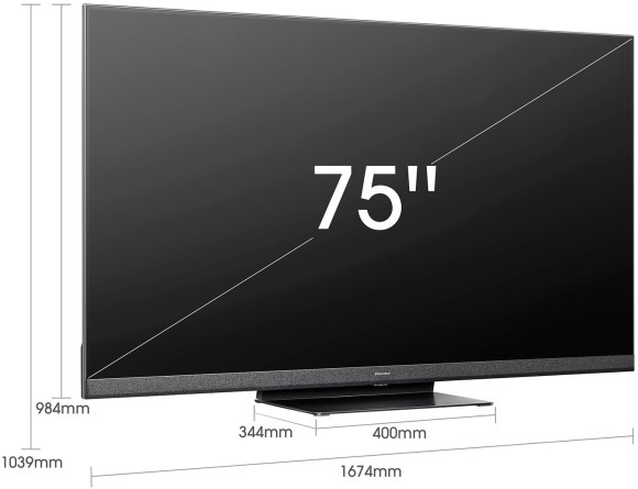 Телевизор QLED Hisense 75" 75U8HQ черный 4K Ultra HD 120Hz DVB-T DVB-T2 DVB-C DVB-S DVB-S2 USB WiFi Smart TV Телевизор QLED Hisense 75" 75U8HQ черный 4K Ultra HD 120Hz DVB-T DVB-T2 DVB-C DVB-S DVB-S2 USB WiFi Smart TV