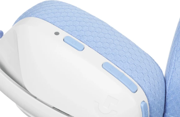 Наушники с микрофоном Logitech G435 белый/синий накладные BT/Radio оголовье (981-001075)