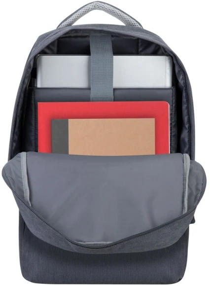 Рюкзак для ноутбука 15.6" Riva 7562 темно-серый полиэстер