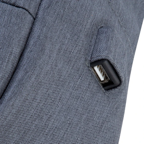 Рюкзак для ноутбука 15.6" Riva 7562 темно-серый полиэстер