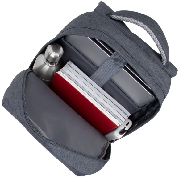 Рюкзак для ноутбука 15.6" Riva 7562 темно-серый полиэстер
