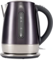 Чайник электрический Hyundai HYK-S7777 1.7л. 2200Вт графит/серебристый корпус: металл Чайник электрический Hyundai HYK-S7777 1.7л. 2200Вт графит/серебристый корпус: металл