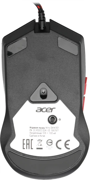 Мышь Acer Nitro OMW301 черный оптическая 7200dpi USB 6but (ZL.MCECC.024) Мышь Acer Nitro OMW301 черный оптическая 7200dpi USB 6but (ZL.MCECC.024)