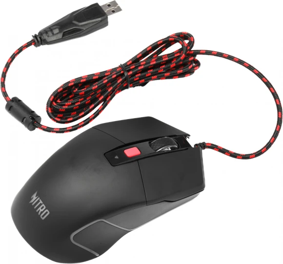 Мышь Acer Nitro OMW301 черный оптическая 7200dpi USB 6but (ZL.MCECC.024) Мышь Acer Nitro OMW301 черный оптическая 7200dpi USB 6but (ZL.MCECC.024)