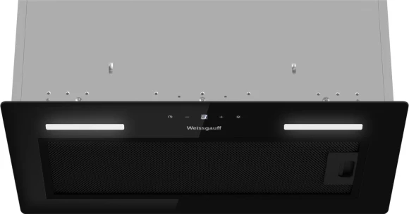 Вытяжка встраиваемая Weissgauff Box 850 Touch черный управление: сенсорное (1 мотор)