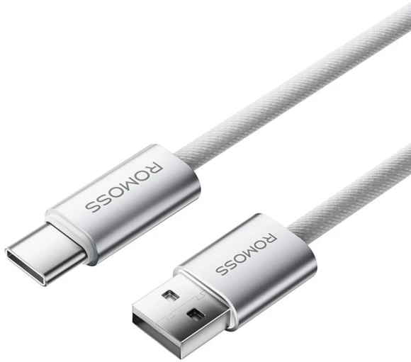 Кабель Romoss CB3224 1746964 USB Type-C (m)-USB Type-C (m) 1.2м серый