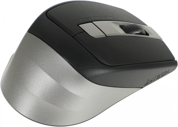 Мышь A4Tech Fstyler FB35C серый/черный оптическая 2000dpi беспров. BT/Radio USB 6but (FB35C SMOKY GREY)