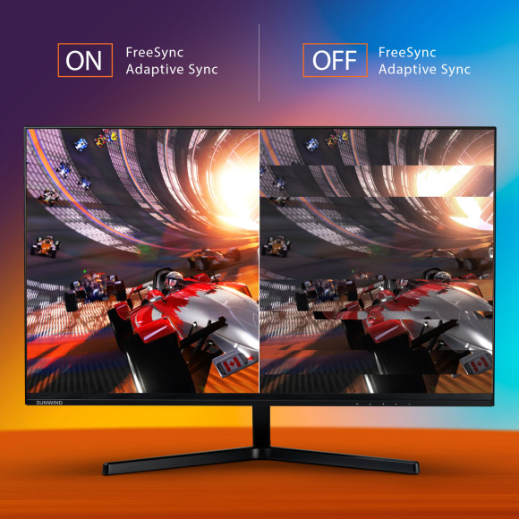 Монитор SunWind 23.8" SUN-M24BG110 черный VA LED 16:9 HDMI матовая 250cd 178гр/178гр 1920x1080 165Hz DP FHD USB 2.6кг Монитор SunWind 23.8" SUN-M24BG110 черный VA LED 16:9 HDMI матовая 250cd 178гр/178гр 1920x1080 165Hz DP FHD USB 2.6кг