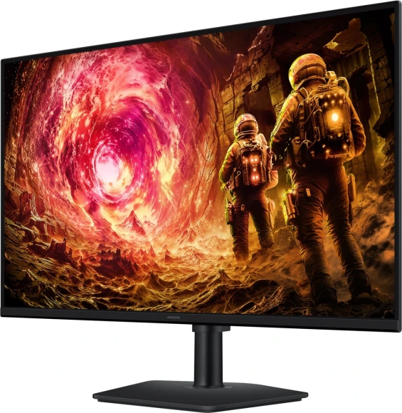 Монитор Samsung 32" Odyssey G5 S32FG502EIXCI черный Fast IPS LED 16:9 HDMI матовая HAS Piv 300cd 178гр/178гр 2560x1440 180Hz FreeSync DP QHD 4.9кг