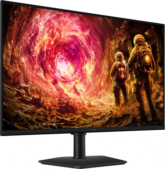 Монитор Samsung 32" Odyssey G5 S32FG502EIXCI черный Fast IPS LED 16:9 HDMI матовая HAS Piv 300cd 178гр/178гр 2560x1440 180Hz FreeSync DP QHD 4.9кг