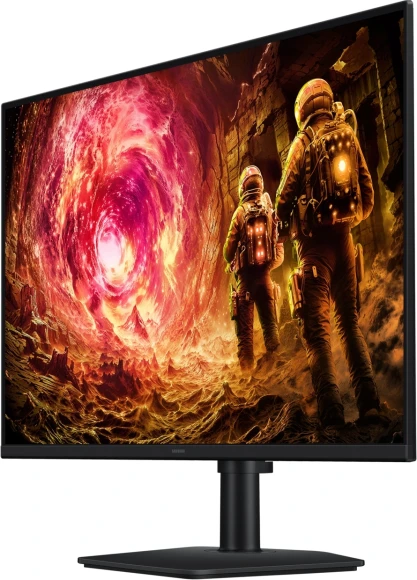 Монитор Samsung 32" Odyssey G5 S32FG502EIXCI черный Fast IPS LED 16:9 HDMI матовая HAS Piv 300cd 178гр/178гр 2560x1440 180Hz FreeSync DP QHD 4.9кг
