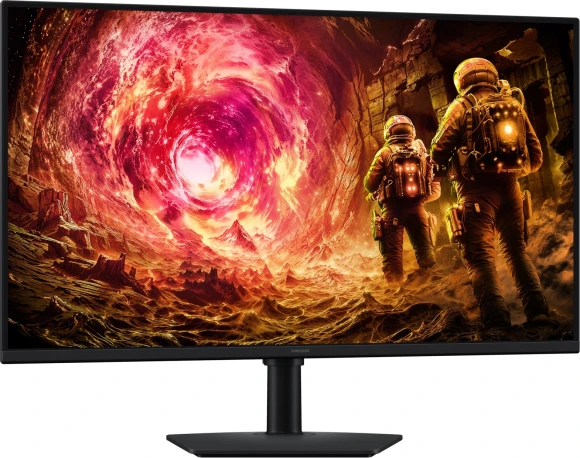 Монитор Samsung 32" Odyssey G5 S32FG502EIXCI черный Fast IPS LED 16:9 HDMI матовая HAS Piv 300cd 178гр/178гр 2560x1440 180Hz FreeSync DP QHD 4.9кг