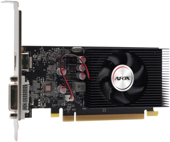 Видеокарта Afox PCI-E 3.0 AF1030-4096D4L2 NVIDIA GeForce GT 1030 4Gb 64bit DDR4 1152/2100 DVIx1 HDMIx1 Ret low profile