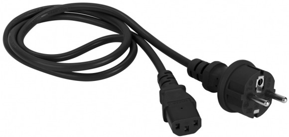 Шнур питания Lanmaster LAN-PP9M/19-2.5-BK C19 проводник.:3x2.5мм2 2.5м 250В 16А черный