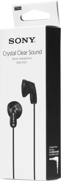 Наушники вкладыши Sony MDR-E9LP 1.2м черный проводные в ушной раковине (MDR-EX9LP/BZ1E) Наушники вкладыши Sony MDR-E9LP 1.2м черный проводные в ушной раковине (MDR-EX9LP/BZ1E)