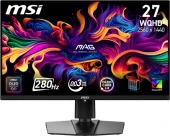 Монитор MSI 26.5" Mag 271QP QD-OLED X24 черный QD OLED LED 16:9 HDMI матовая HAS Piv 240cd 178гр/178гр 2650x1440 240Hz DP Quad HD 2K (1440p) 8кг