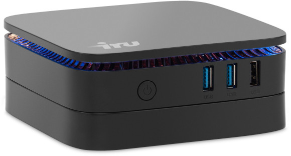 Неттоп IRU 110JLCN Cel N5105 (2) 8Gb SSD256Gb UHDG без ОС GbitEth WiFi BT 30W черный (1975163)
