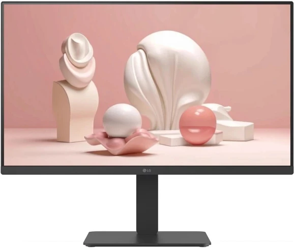 Монитор LG 27" 27BA65QB-B черный IPS LED 16:9 HDMI M/M матовая HAS Piv 1000:1 350cd 178гр/178гр 2560x1440 100Hz DP 2K 7кг