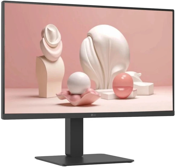 Монитор LG 27" 27BA65QB-B черный IPS LED 16:9 HDMI M/M матовая HAS Piv 1000:1 350cd 178гр/178гр 2560x1440 100Hz DP 2K 7кг