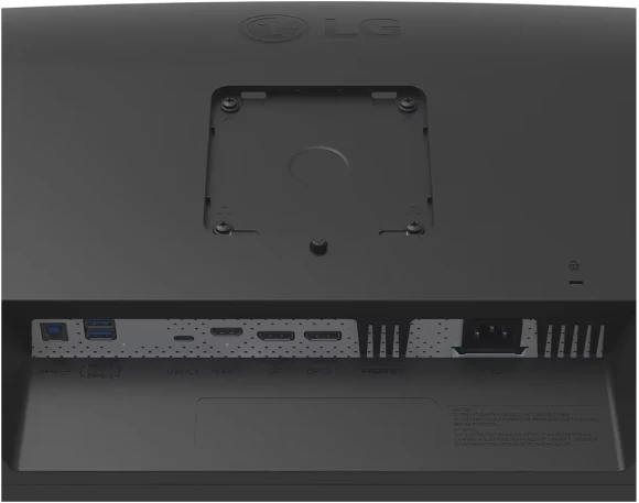 Монитор LG 27" 27BA65QB-B черный IPS LED 16:9 HDMI M/M матовая HAS Piv 1000:1 350cd 178гр/178гр 2560x1440 100Hz DP 2K 7кг