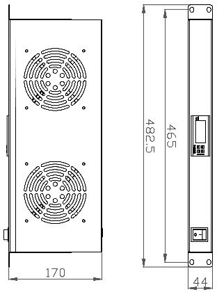 Модуль вентиляторный NTSS (NTSS-FAN2/19T) 2 вент. с термостатом с контроллером серый (упак.:1шт) Модуль вентиляторный NTSS (NTSS-FAN2/19T) 2 вент. с термостатом с контроллером серый (упак.:1шт)