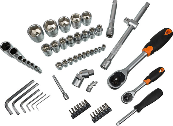 Набор инструментов Вихрь 73/6/7/4 76 предметов (жесткий кейс)