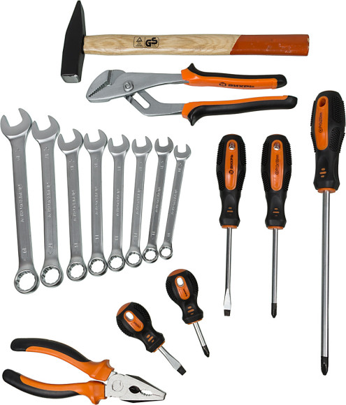 Набор инструментов Вихрь 73/6/7/4 76 предметов (жесткий кейс)