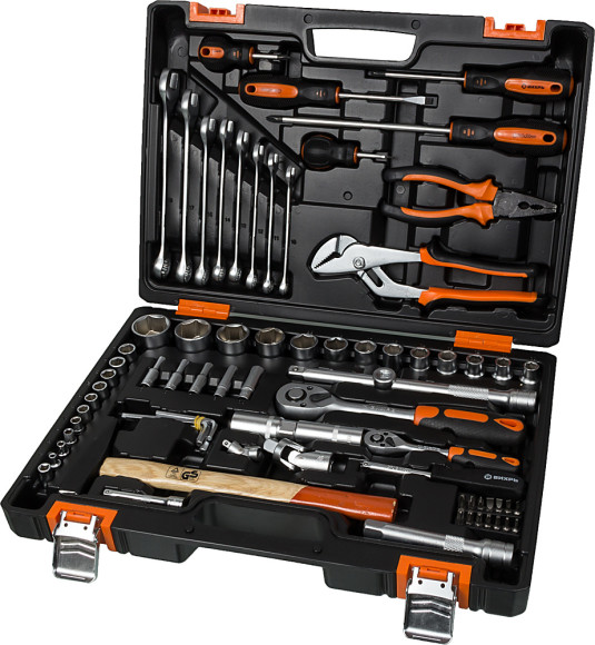 Набор инструментов Вихрь 73/6/7/4 76 предметов (жесткий кейс)