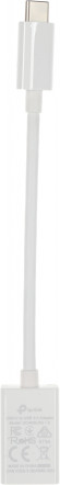 Переходник TP-Link UC400 USB Type-C (m) USB 3.0 A(f) 0.1м белый Переходник TP-Link UC400 USB Type-C (m) USB 3.0 A(f) 0.1м белый
