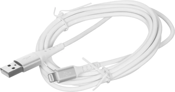 Кабель Cactus CS-LG.USB.A-2 USB (m)-Lightning (m) 2м белый блистер