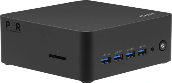 Неттоп MSI Cubi Z AI 8M-028BRU Ryzen 5 8645HS (4.3) 760M CR без ОС WiFi BT 120W (936-B03231-028)