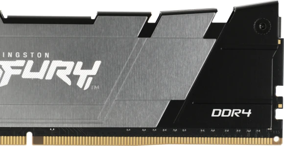 Память DDR4 2x8GB 4800MHz Kingston KF448C19RB2K2/16 Fury Renegade Black RTL Gaming PC4-38400 CL19 DIMM 288-pin 1.5В kit single rank с радиатором Ret