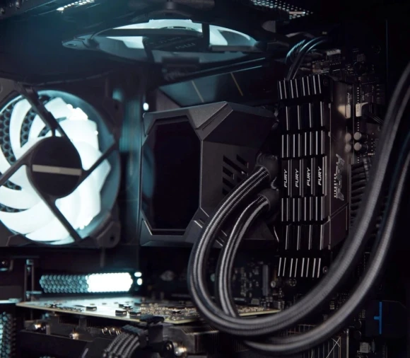 Память DDR4 2x8GB 4800MHz Kingston KF448C19RB2K2/16 Fury Renegade Black RTL Gaming PC4-38400 CL19 DIMM 288-pin 1.5В kit single rank с радиатором Ret