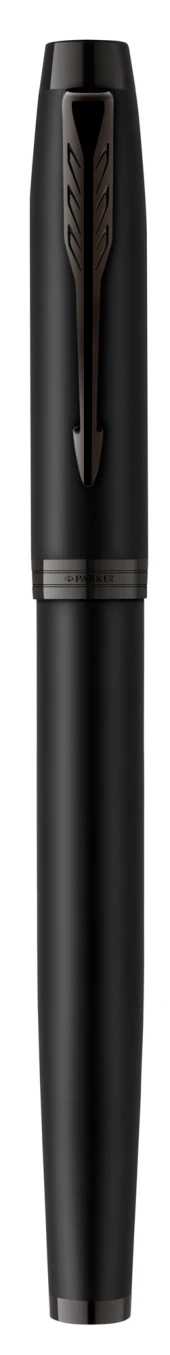 Ручка роллер Parker IM Achromatic T317 (2127743) Matt Black F черн. черн. подар.кор.