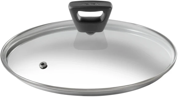 Сковорода Tefal Force 4218922 круглая 22см покрытие: Titanium ручка несъемная (с крышкой) черный (9100048320)