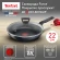 Сковорода Tefal Force 4218922 круглая 22см покрытие: Titanium ручка несъемная (с крышкой) черный (9100048320)