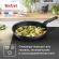 Сковорода Tefal Force 4218922 круглая 22см покрытие: Titanium ручка несъемная (с крышкой) черный (9100048320)