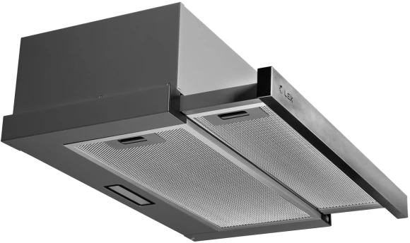 Вытяжка встраиваемая Lex HIDE 500 нержавеющая сталь управление: кнопочное (1 мотор)