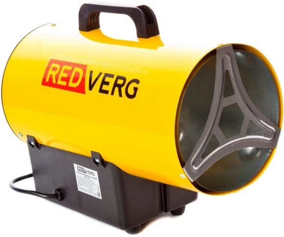 Тепловая пушка газовая RedVerg RD-GH17 1700Вт желтый/черный